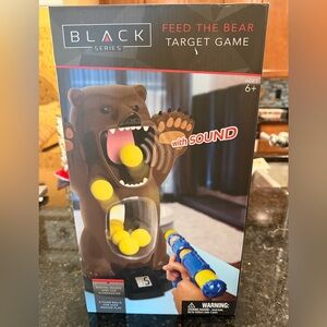 Bear Target Game with Sound - Brown